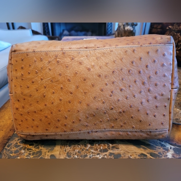 Dooney & Bourke Ostrich embossed leather bag - Picture 8 of 12